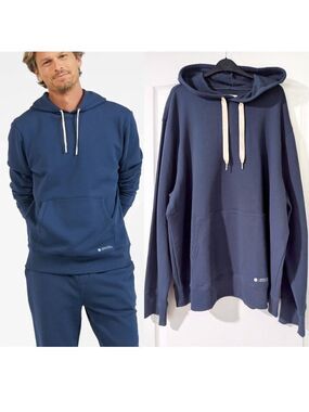 NWT Outerknown | Men's All-Day Hoodie In Atlantic Blue